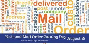 national mail order catalog day