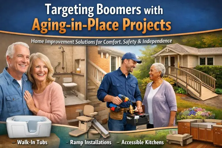 Targeting Boomer Homeowners for Aging-in-Place Remodeling Projects