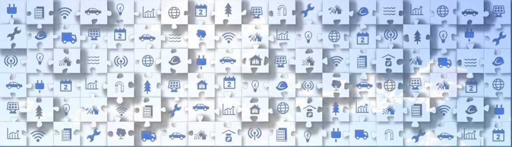 marketing channels - social media channel puzzle
