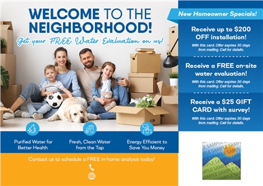 new homeowners - be first in the door