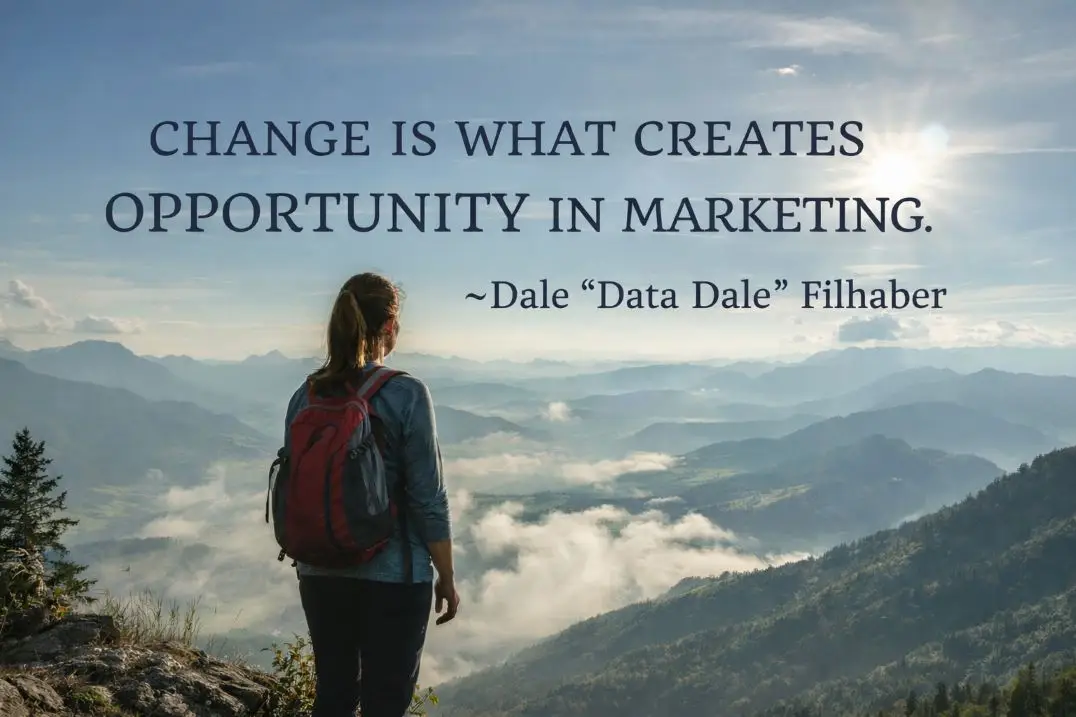 Change Is What Creates Opportunity in Marketing